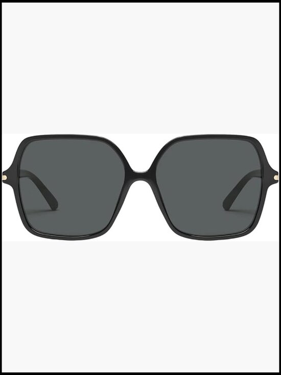 Vintage Style Square Oversized Sunglasses with UV Protection